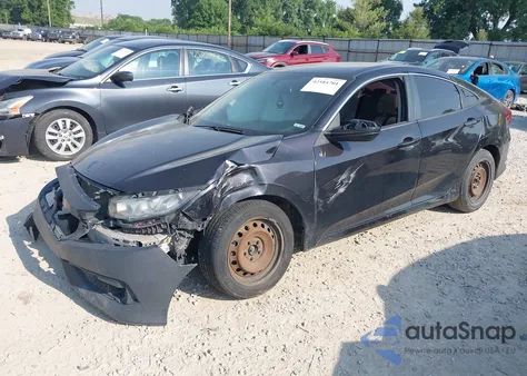 2018 Honda Civic Lx z USA, uszkodzony, nr VIN 2HGFC2F56JH574410